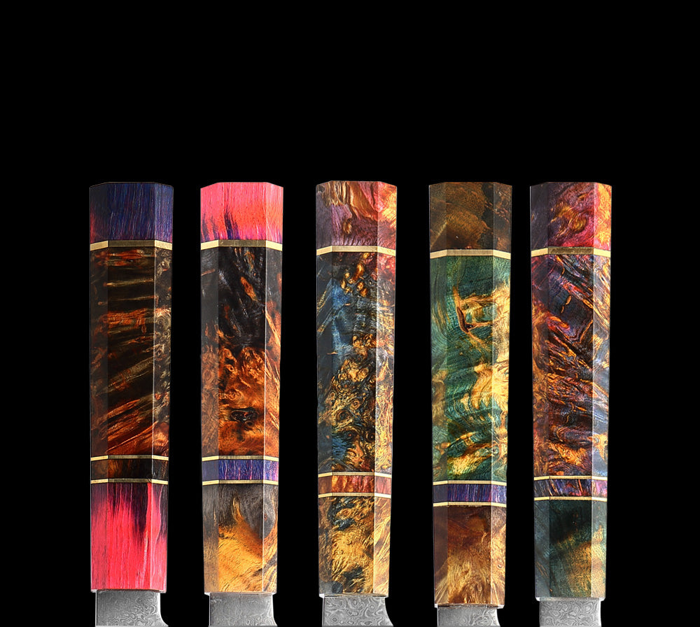 Mahou Damascus Chef's Knife